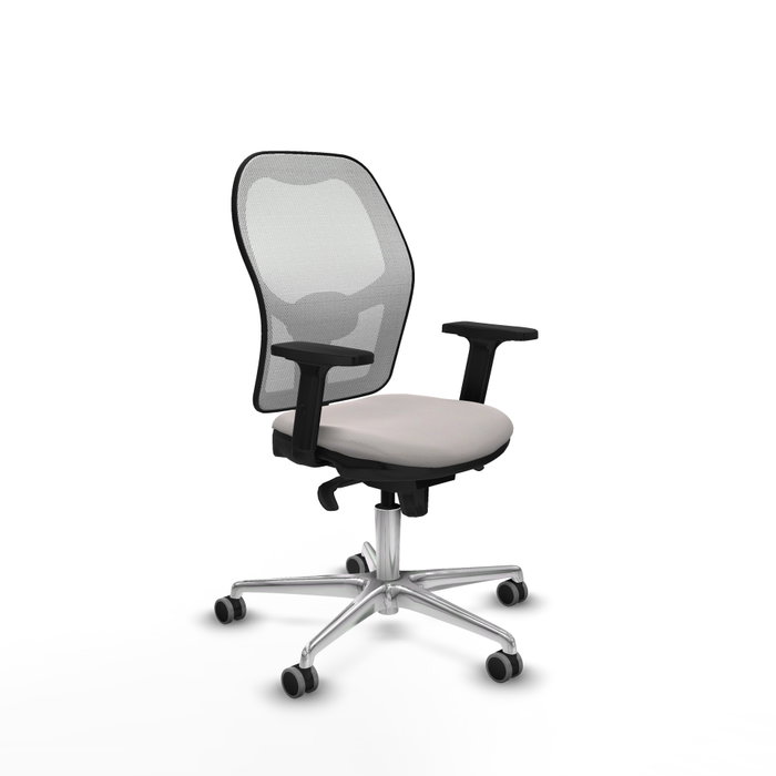 PIQUERAS Y CRESPO Silla de oficina Jorquera con mecanismo Sincro en Blanco PIQUERAS Y CRESPO Silla de oficina Jorquera con mecanismo Sincro en Blanco