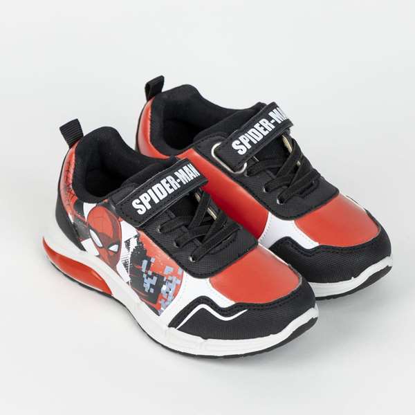Cerdá Deportiva Suela PVC con Luces Spiderman T027 Talla 27 Rojo Niños