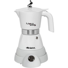 Ariete Moka Electric, Blanco, 4 Tazas