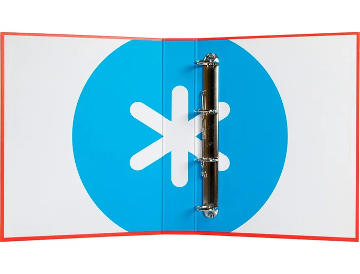 Antartik Carpeta 4 Anillas 40 mm Mixtas Antartik A4 Forrada Color Rojo Antartik Carpeta 4 Anillas 40 mm Mixtas Antartik A4 Forrada Color Rojo