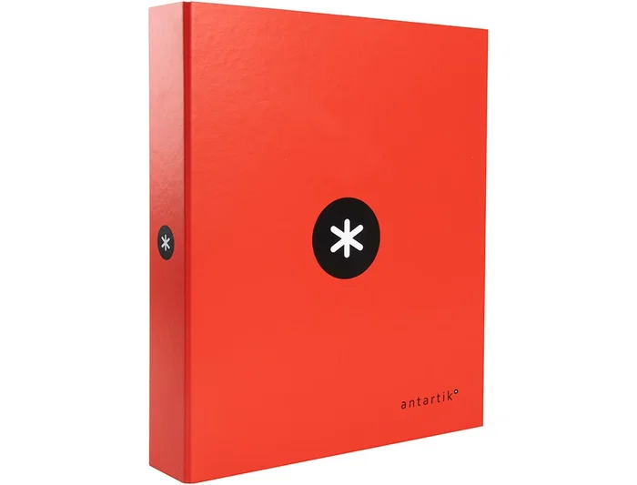 Antartik Carpeta 4 Anillas 40 mm Mixtas Antartik A4 Forrada Color Rojo Antartik Carpeta 4 Anillas 40 mm Mixtas Antartik A4 Forrada Color Rojo