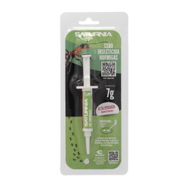 SATURNIA Cebo Insecticida Gel Hormigas Jeringa 7 Gramos