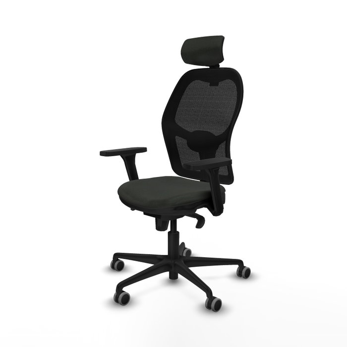 PIQUERAS Y CRESPO Silla de oficina Jorquera Negro