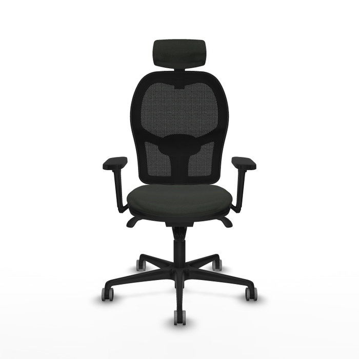 PIQUERAS Y CRESPO Silla de oficina Jorquera Negro