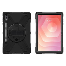 4Smarts Rugged Case Grip Funda para Samsung Galaxy Tab S11 Ultra 14.6" Negro Policarbonato Caucho TPU
