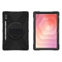 4Smarts Rugged Case Grip Funda para Samsung Galaxy Tab S11 Ultra 14.6" Negro Policarbonato Caucho TPU