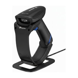 NEWLAND HR22 Dorada II - Lector Códigos Barras Portátil 1D/2D Wireless Bluetooth 5.0, Escanea QR Code, Datamatrix, PDF417, EAN, Code 128, IP52, Batería 2600 mAh