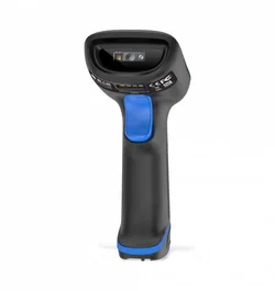 Newland HR22 Lector de códigos de barras portátil 1D/2D CMOS Bluetooth Negro con base de cargador, escanea QR Code, EAN-13, Code 128, PDF417 y más, batería 2600 mAh