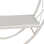 Estantería Blanco Metal Decoración 40 X 13,50 X 60 cm