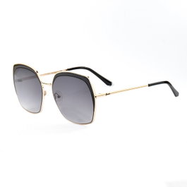 Guess GF0410-5932B Gafas de sol Doradas con Cristal Gris