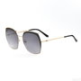 Guess GF0410-5932B Gafas de sol Doradas con Cristal Gris