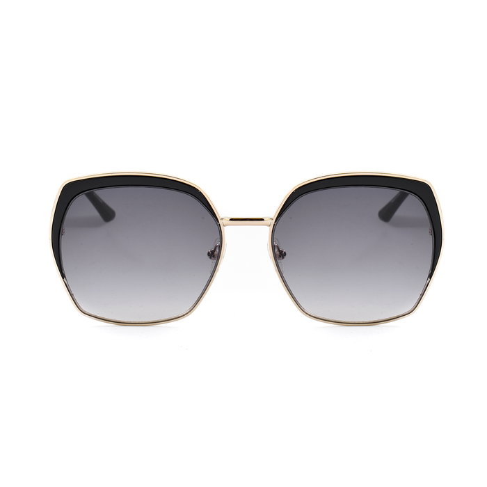 Guess GF0410-5932B Gafas de sol Doradas con Cristal Gris