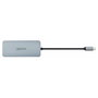 DICOTA Hub USB-C 8 en 1 D32062 4K PD 100W Plata