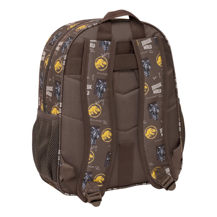 Mochila Escolar Jurassic World Marrón 32 x 38 x 12 cm Mochila Escolar Jurassic World Marrón 32 x 38 x 12 cm