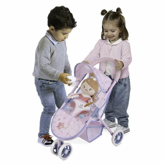 Decuevas Silla de muñeca con muñeca de cuerpo blando Decuevas Silla de muñeca con muñeca de cuerpo blando