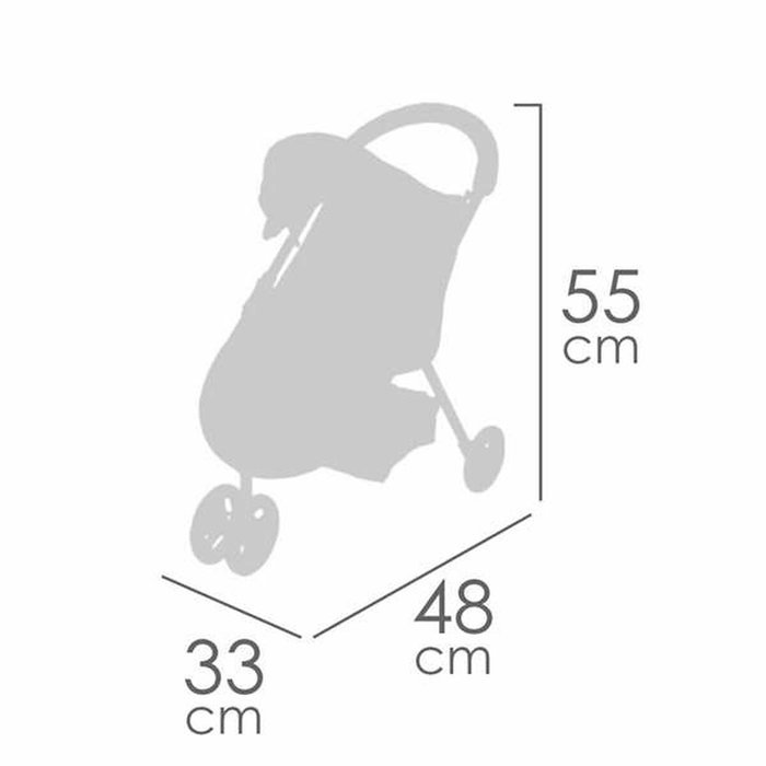 Decuevas Silla de muñeca con muñeca de cuerpo blando Decuevas Silla de muñeca con muñeca de cuerpo blando