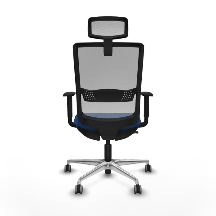 PIQUERAS Y CRESPO Silla de oficina Haches Azul y Gris PIQUERAS Y CRESPO Silla de oficina Haches Azul y Gris
