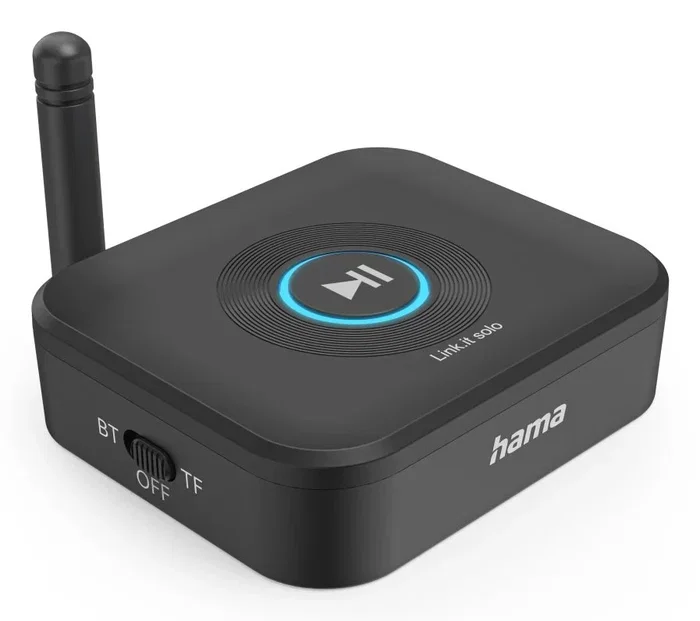 Hama Adaptador Bluetooth Link.it Receptor BT 5.3 Jack USB-C MicroSD
