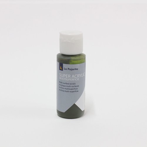 LA PAJARITA Pintura Acrílica Verde Pino A-43 60 ml (Set de 6) LA PAJARITA Pintura Acrílica Verde Pino A-43 60 ml (Set de 6)