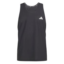 Camiseta para Hombre sin Mangas Adidas Own Ther Run Negro 11-12 Años