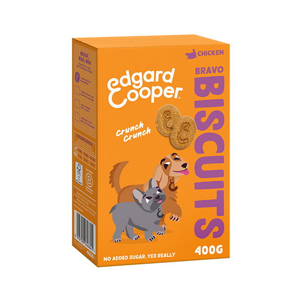 Edgard Cooper Galletas Pollo 7x400g Edgard Cooper Galletas Pollo 7x400g