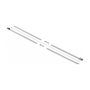 DeLOCK Brida reutilizable de acero inoxidable 500 x 4,6 mm, 10 piezas