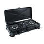 Promis kg300c cocina de gas de 3 quemadores, negra