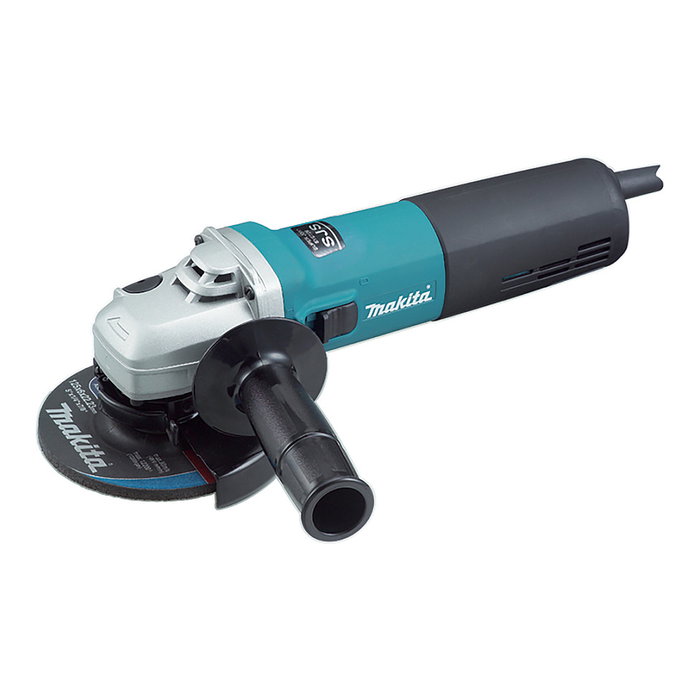 Makita 9565HRZ Esmeriladora Angular 1200 RPM 1100W Disco 125mm 2.4kg para Lijado y Corte