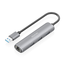 Hub USB Aisens ASUC-4P034-GR Gris