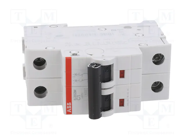 ABB S200M-C1 Interruptor magnetotérmico 2 polos 1A