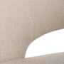 Ixia Silla Blanca Tejido-Metal Contract