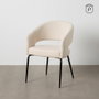 Ixia Silla Blanca Tejido-Metal Contract