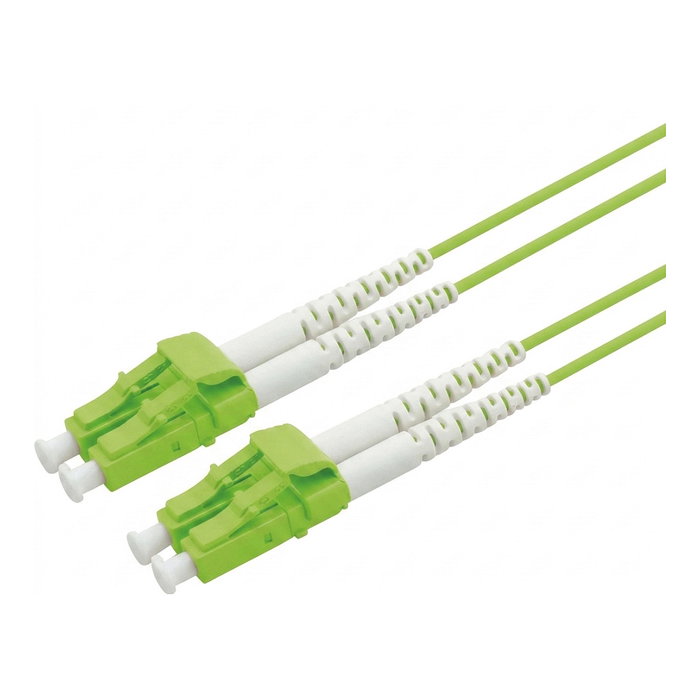 S-Impuls Cable de parcheo de fibra óptica LC/LC OM5 50/125µm 0,5m Verde S-Impuls Cable de parcheo de fibra óptica LC/LC OM5 50/125µm 0,5m Verde