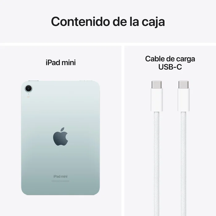 Apple iPad mini 7.ª generación 128 GB Wi-Fi Azul Apple iPad mini 7.ª generación 128 GB Wi-Fi Azul