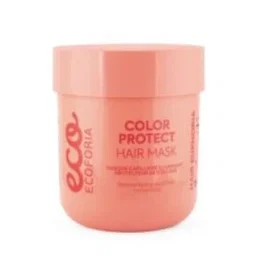 ECOFORIA Color Protect Mascarilla Capilar 200Ml. Eco para Cabello Teñido, Hidratación y Protección del Color