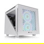 Thermaltake Divider 200 TG Air Snow Micro Torre PC Blanco Vidrio Templado