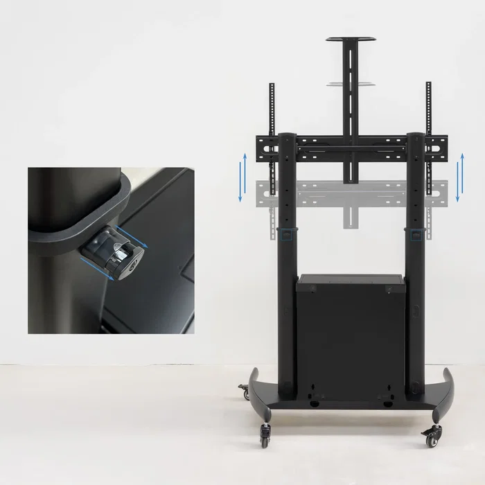 Tooq Soporte de Suelo Narnia FS20500M-B para Pantallas de 60-100 pulgadas
