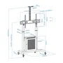 Tooq Soporte de Suelo Narnia FS20500M-B para Pantallas de 60-100 pulgadas