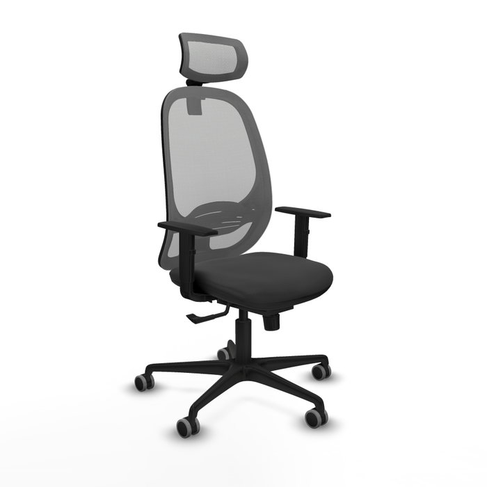 PIQUERAS Y CRESPO Silla de oficina Cilanco con mecanismo Sincro Gris PIQUERAS Y CRESPO Silla de oficina Cilanco con mecanismo Sincro Gris