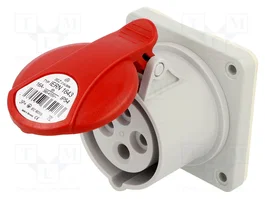 SEZ DK Conector de alimentación AC trifásico Hembra 16A 400V