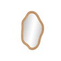 DKD Home Decor Espejo Natural Ratán Cristal 3 x 120.5 x 71 cm