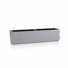 Lechuza Jardinera Balconera Piedra 80 Gris Piedra Kit Completo 12 L