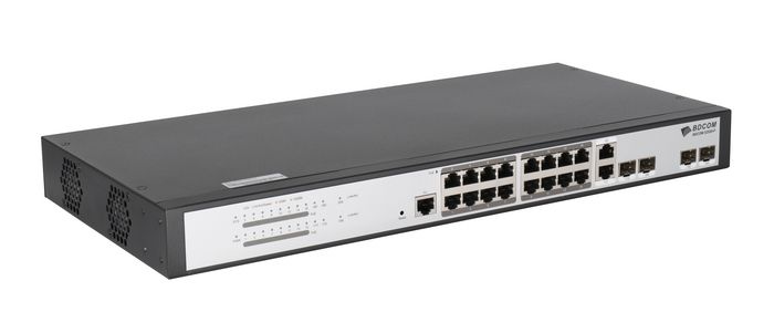 Bdcom S2520-P Switch PoE Administrado L3-lite 16 Puertos Gigabit PoE+