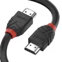 Lindy 36770 Cable HDMI 2.1 0.5 m Negro - Ultra Alta Velocidad 48 Gbit/s, 8K 60Hz, Compatible con Dolby Atmos y DTS:X