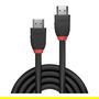 LINDY Cable HDMI 2.1 8K 60Hz 48Gbps, 0.5 Metros, Color Negro, Referencia 36770 - Conectores Dorados y Alta Velocidad para Dolby Atmos y DTS:X