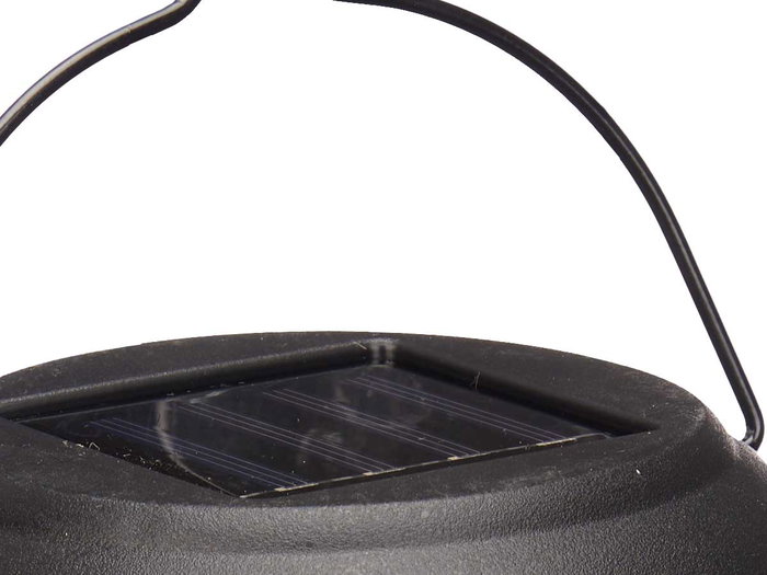 Ibergarden Farol Exterior Antimosquito Zapper Doble Función Negro 13.5x13.5x19 cm (Set de 8)