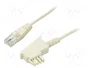 GOOBAY Cable telefónico RJ45 y TAE F de 15m