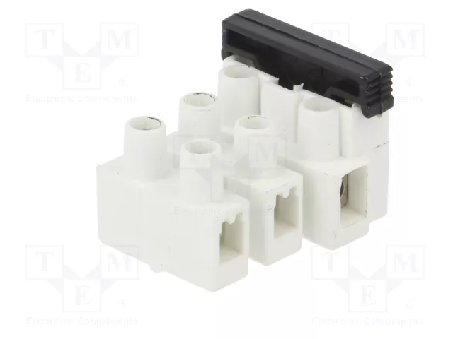 BM GROUP Bloque de bornas de alimentación 450V blanco