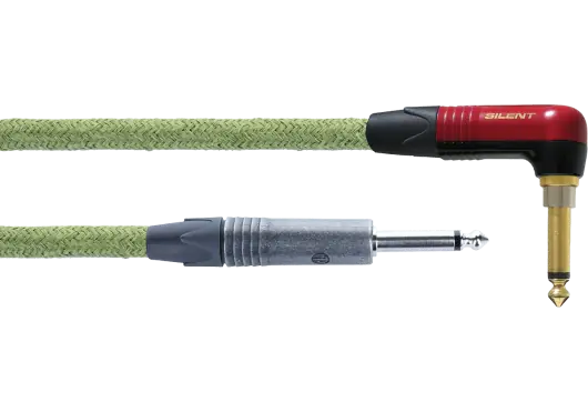 Cordial Cable De Instrumento Eco Hemp Jack-Jack Silent Acodado 6 Metros Cordial Cable De Instrumento Eco Hemp Jack-Jack Silent Acodado 6 Metros