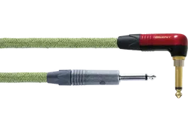 Cordial Cable De Instrumento Eco Hemp Jack-Jack Silent Acodado 6 Metros